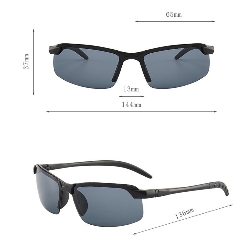 Мужские солнцезащитные очки Очки ночного видения Мужские очки для вождения Ночное зеркало для водителя Ночные линзы Женские солнцезащитные очки неполяризованные модный аксессуар
