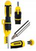 MULTIBIT STANLEY 0-68-010 ratchet screwdriver with interchangeable bits