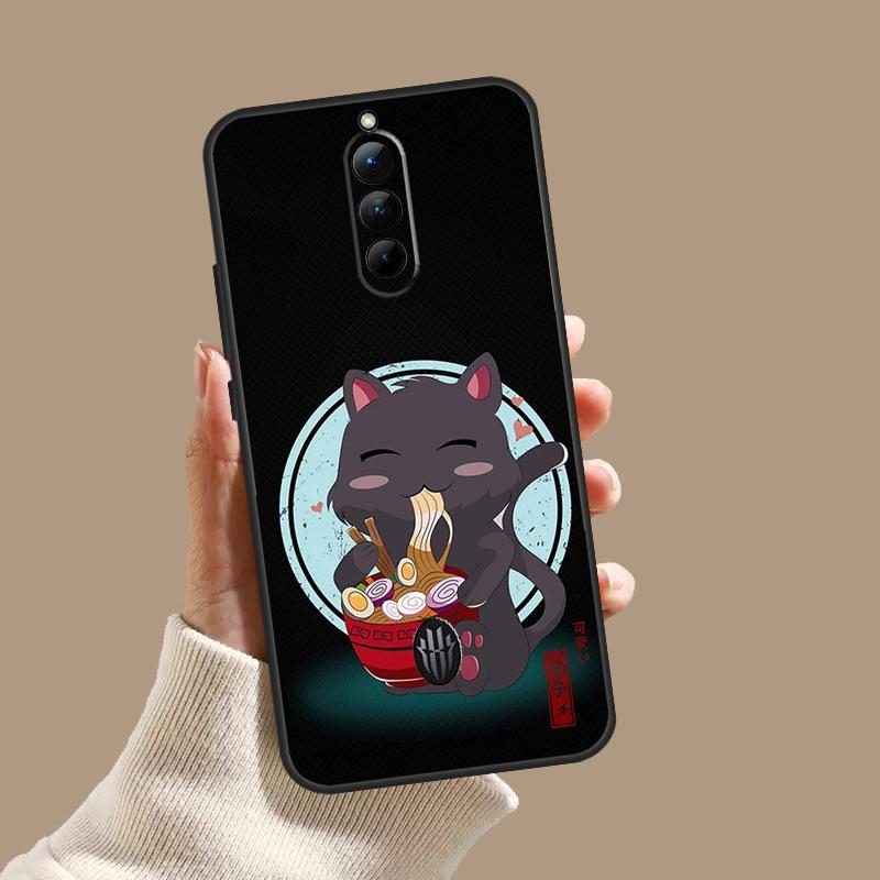 Чехол Рамен Кот Японское Искусство для ZTE Nubia Red Magic 10S 9S 8S 8 9 10 11 Pro Plus 6 7 6S 7S Pro 5G 6R 10 Air