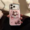 Художественный чехол для телефона с цветами и животными для iPhone 16, iPhone 17 и iPhone 17 Pro Max