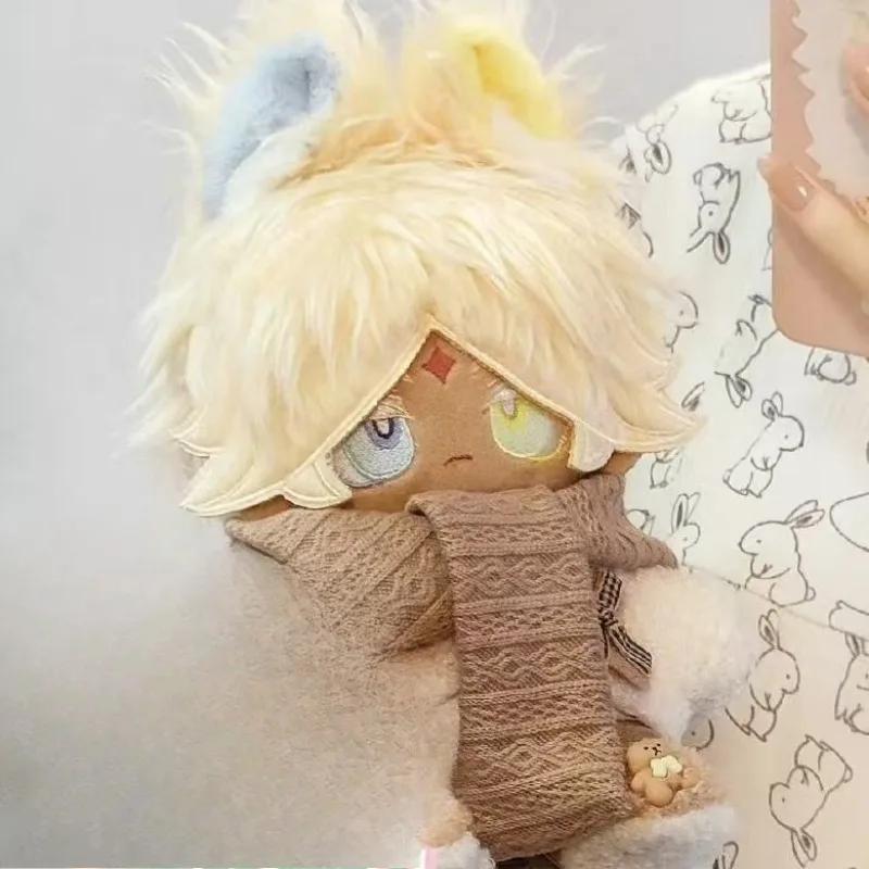 20см Аниме Игра Ванильное Печенье Мягкая Хлопковая Кукла Тело Одежда для Переодевания Плюшевые Игрушки Каваи Косплей Игрушка Фигурки Коллекция для Поклонников Подарки