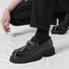 Thick Soled Black Men's Loafers New Designer Trend Styles Outdoor Fashion Party Daily Office Youth Hot Selling Shoes Plus Size