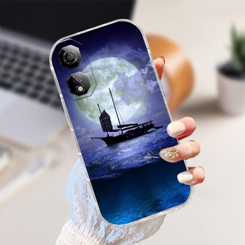 Чехол для ZTE Nubia Neo 2 5G NubiaNeo2 Мультяшное Животное Мягкий Силикон ТПУ Прозрачная Крышка Для Nubia Neo2 Z2352N Прозрачный Чехол Для Телефона