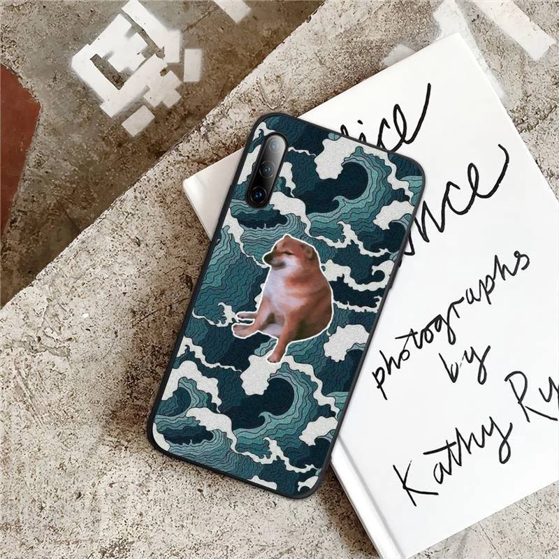 Funny Dog Cheems Phone Case For Samsung A70 A50 A30 A20 A10 A30S A50S A51 A71 A52 A72 A 70 50 30 S 50S Case Cover