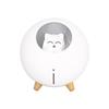 Lovely Pet Air Humidifier 220Ml Planet Cat Ultrasonic Cool Mist Aroma Air Oil Diffuser Romantic Color LED Lamp(White)