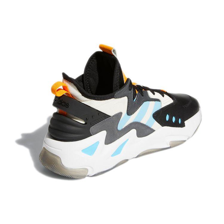 Adidas Neo Blazeon Тканевые Кроссовки с Круглым Носком на Шнуровке, Нескользящие, Прочные, Низкие, Повседневные, Мужские, Черные, Синие, GZ3913