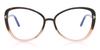 Ft5907 B Blue Light Block 056 Women Eyeglasses