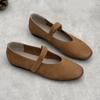Handmade Genuine Leather Soft Soled Women's Shoes Casual Soft Cowhide Flat Shoes