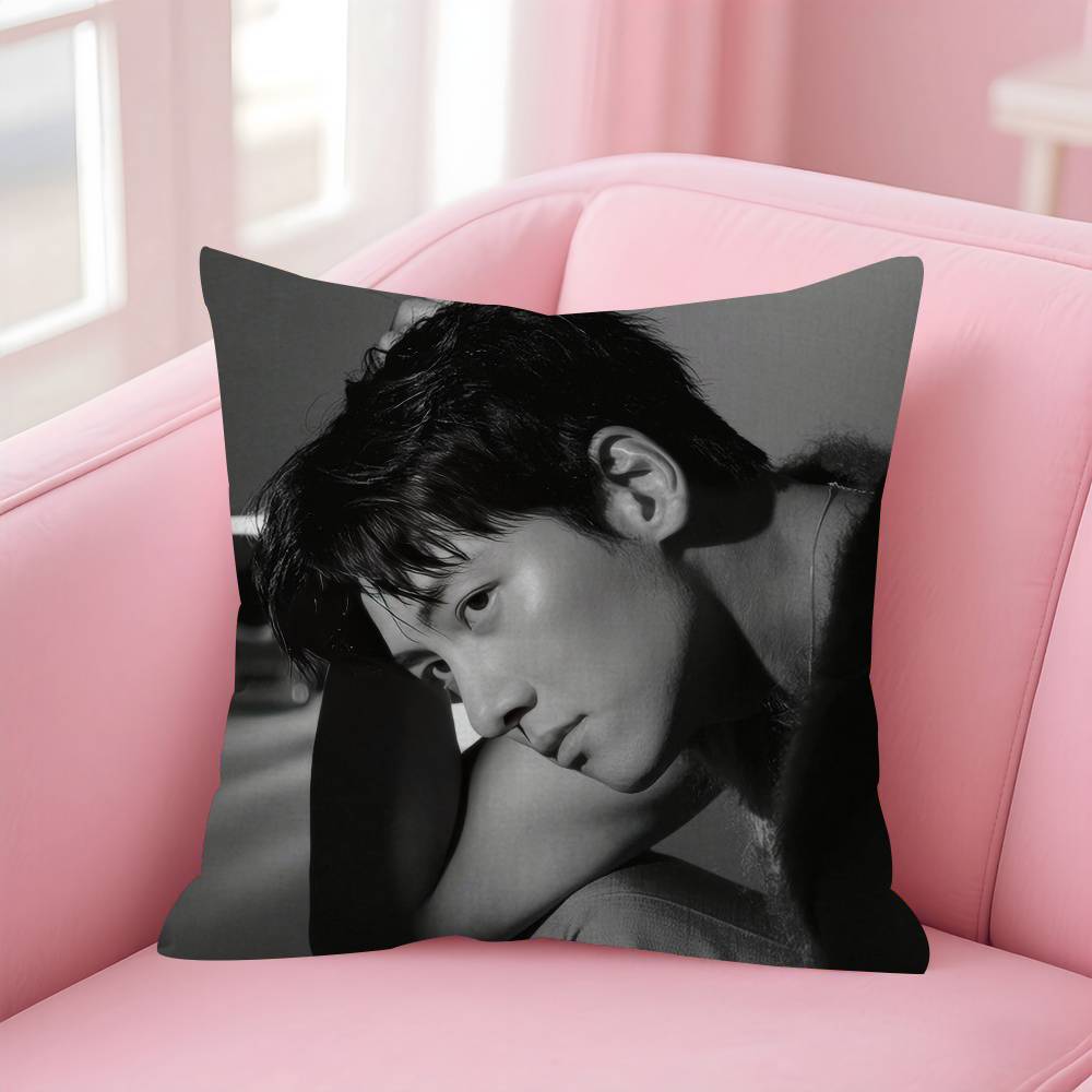 Актер Ji cool Chang wook Чехол для подушки Чехол для автомобильной декоративной подушки Для дивана Автомобиль Рождественский подарок