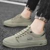 Luxury Men's Casual Shoes Breathable Ice Silk Cloth Canvas Shoes Comfortable Sneakers for Men Outdoor Tennis Shoes Walking Flats