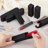 50pcs Paper Folding Packing Boxes Rectangle Black 8.65x2.9x2.9cm