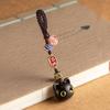 Accessories Charm Cute Wood Car Keyring Keychain Components Jewelry Findings Sandalwood KeyChains