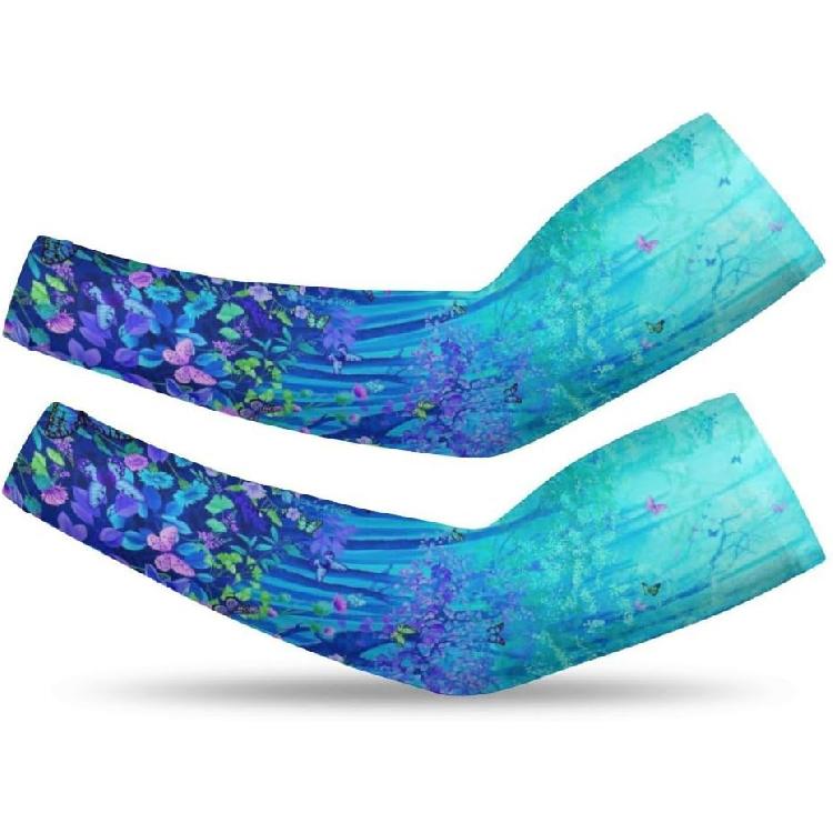 Gardening Sleeves Farm Sun Protection Arm Cooling Sleeves Thorn Proof Garden for Women Men with Compression Sleeve