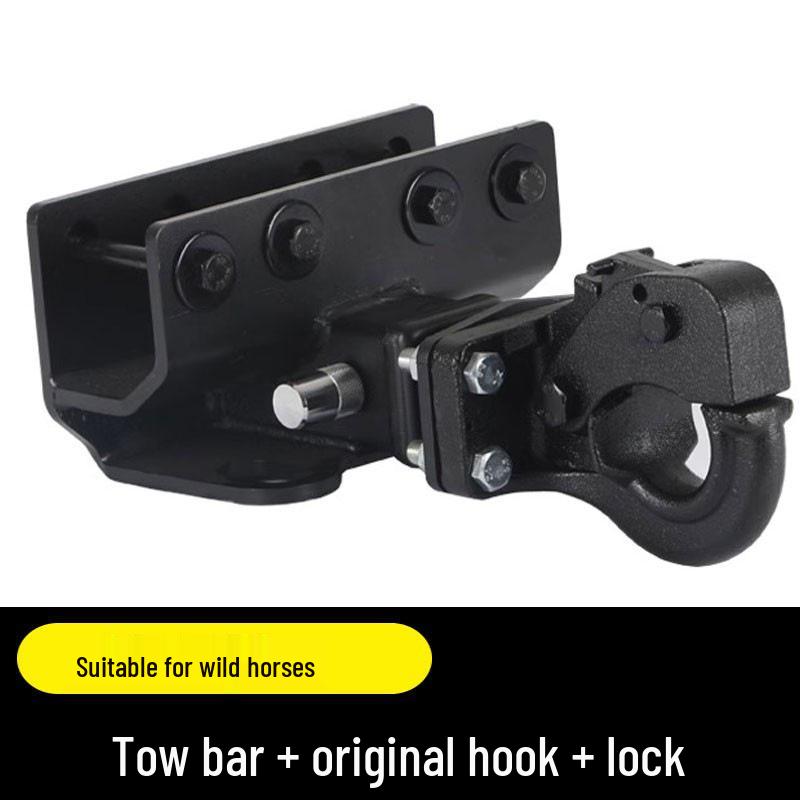 Совместимо с буксировочными крюками для Ford Bronco RV, буксировочными крюками «Голова тигра с квадратной пастью» и фаркопами.