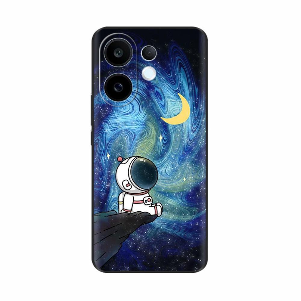 Silicone Cover For Vivo S30 VivoS30 Funda Cat Rose Flower Panda Cute Cartoon Painted Shockproof Shell Bumper Mobile Phone Case