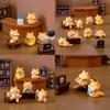 Adorable Resin Fat Cat Figurine Blind Box Cute Cartoon Miniature Animal Decor