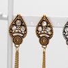 Длинные висячие серьги в индийском этническом стиле из Болливуда с кисточками Jhumka, модные украшения