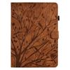 Тисненый кожаный чехол-кошелек с деревом для iPad 10”2 Case 9th 10.9 10th Air3 Pro 10.5 9.7 5th 6th Mini 6 Air2 Чехол с отделениями для карт Fundas