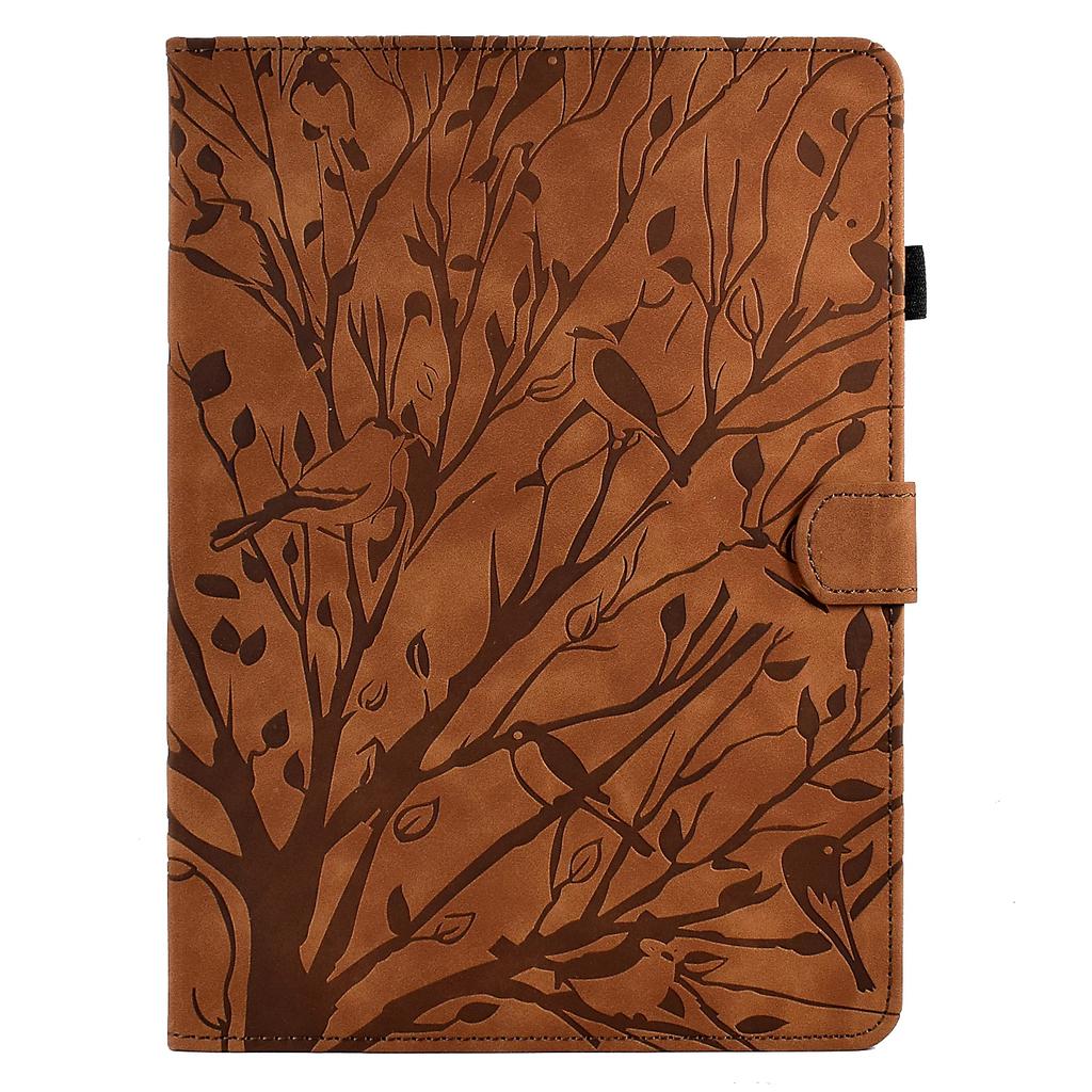 Тисненый кожаный чехол-кошелек с деревом для iPad 10”2 Case 9th 10.9 10th Air3 Pro 10.5 9.7 5th 6th Mini 6 Air2 Чехол с отделениями для карт Fundas