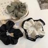 Color Large Fashion Elegant Letter Hair Rope Korean Style Scrunchies Rubber Band Women Hair Rope
