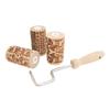 Mini rouleaux interchangeables - SCRAPCOOKING - Lot de 3 - Bois - Motif Noël