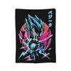 Фланелевое одеяло из аниме DBZ, модный плед с Гоку для кровати, дивана, диванчика 150*125 см, кусок ковра,