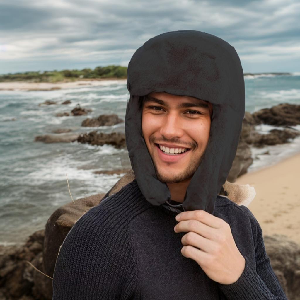 Winter Faux Fur Bomber Hat - Cozy & Warm Cold Weather Hat for Men