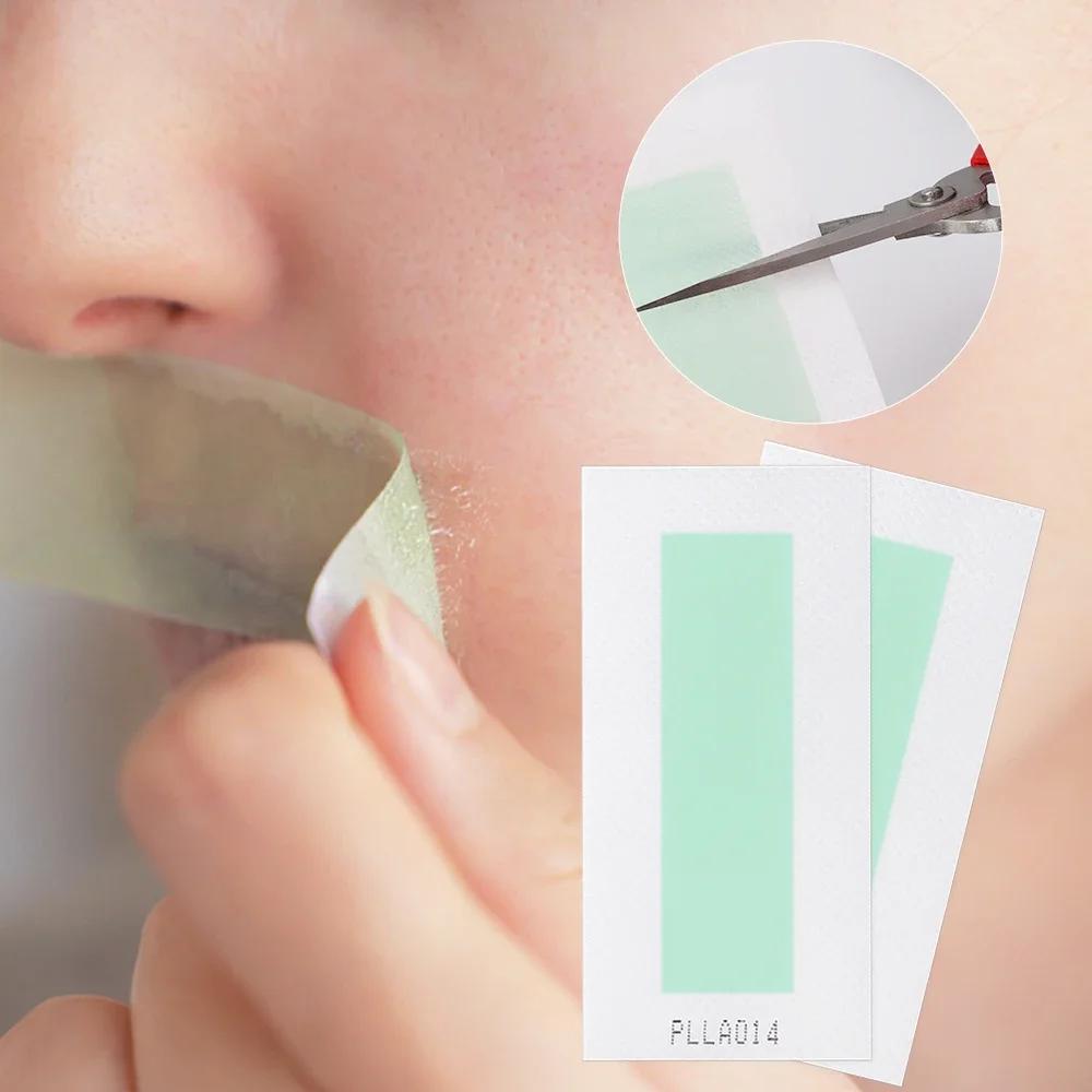 150PCS Painless Fast Hair Removal Wax Strips Facial Body Hair Removal Bikini Leg Arm Hair Removal Patch Unisex Women Beauty Tool