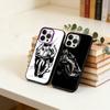 Крутой байкер Чехол для телефона Для iPhone 17,16,15,14,13,12,11 Plus,Pro Max,XS,Цветной Серебристый Черный Чехол