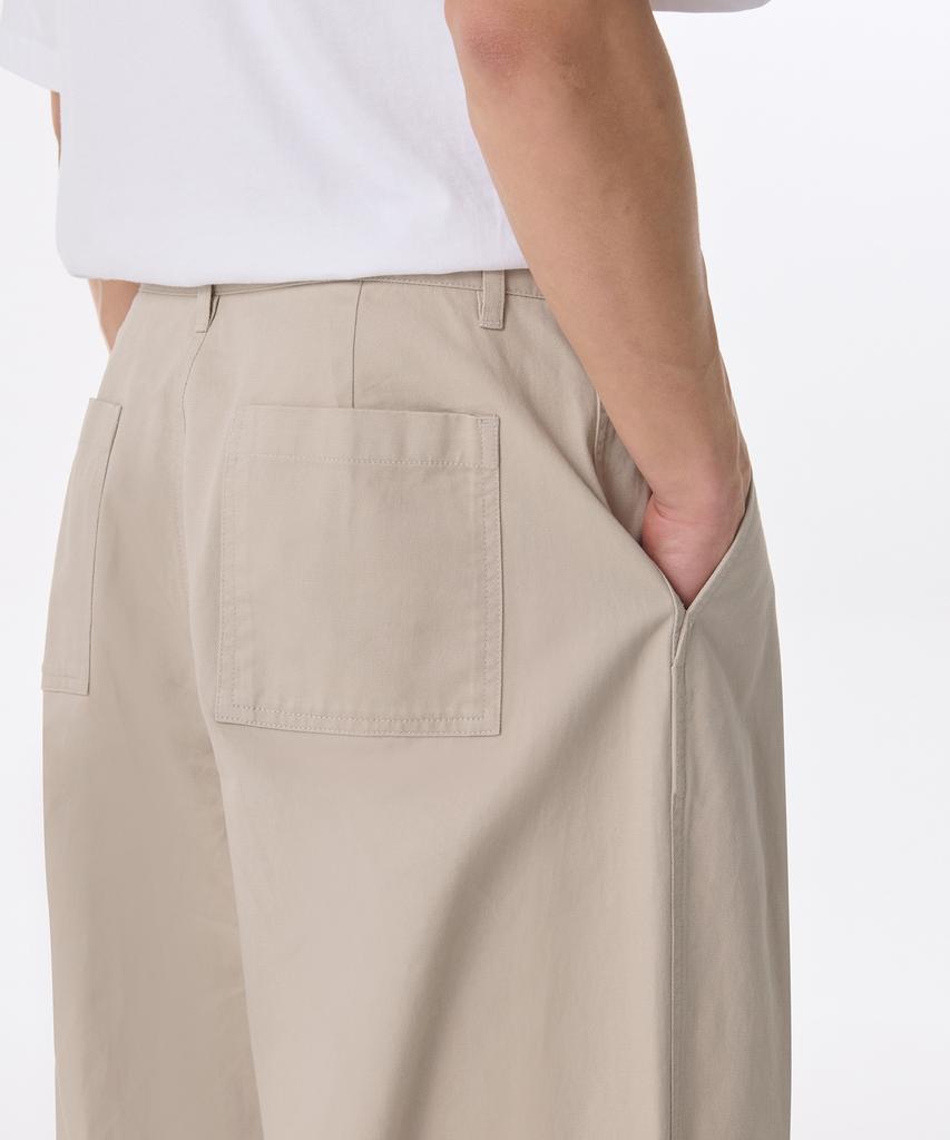 MUSINSA STANDARD Cotton Balloon Pants [Light Beige]