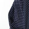 Brooks Brothers 90-е Старый точечный узор Без рукавов Цельное платье 6 Темно-синий в горошек Женский Б/У