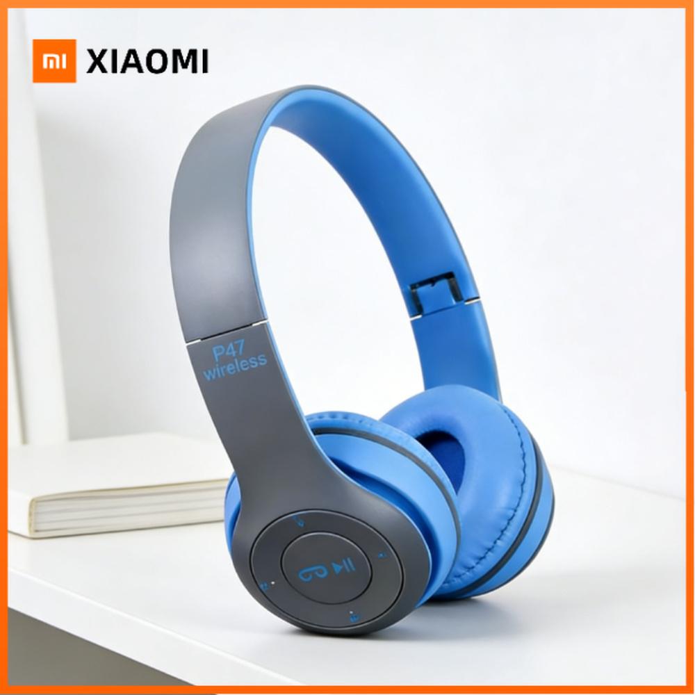 Xiaomi Wireless Bluetooth Headphone With HD Mic Foldable Headset Stereo Sound Earphones Sports Gaming Headphones