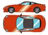 EIDOLON Lexus LC500 TRD Aero Package Blazing Carnelian Contrast Layering Готовый продукт 1/43