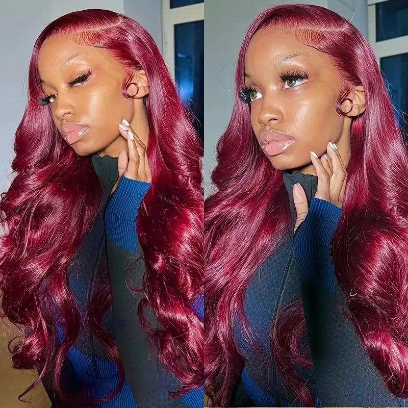European and American fashion blond big wave curly hair, African hot-selling front lace wig full head cover
