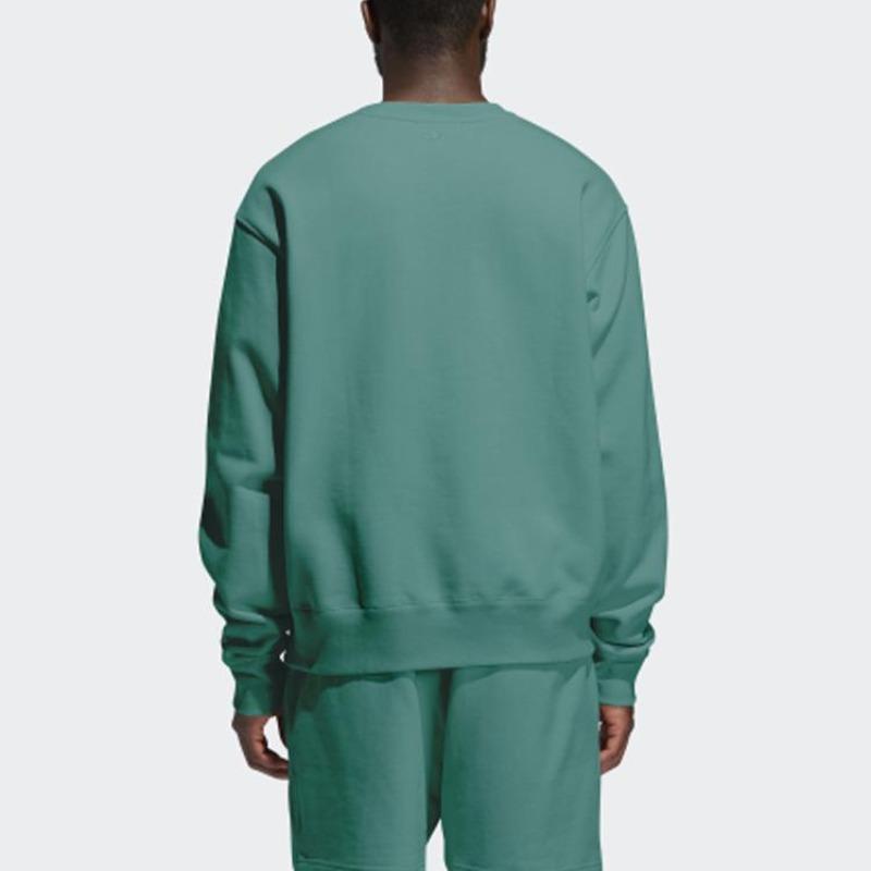 adidas Мужская толстовка Originals PW Basics Crew, цвет зеленый GM1969