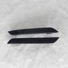 2pcs Side logo reflector Front Bumper Smoked Black