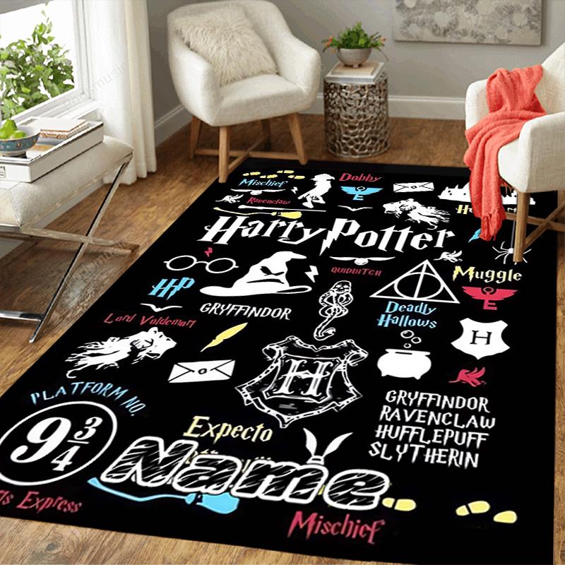 Custom 1Pc Harry Potter'S Magical Adventure Rug Office Carpet Indoor Outdoor Entrance Doormat Nonslip Soft And Comfortable Living Room D2915106