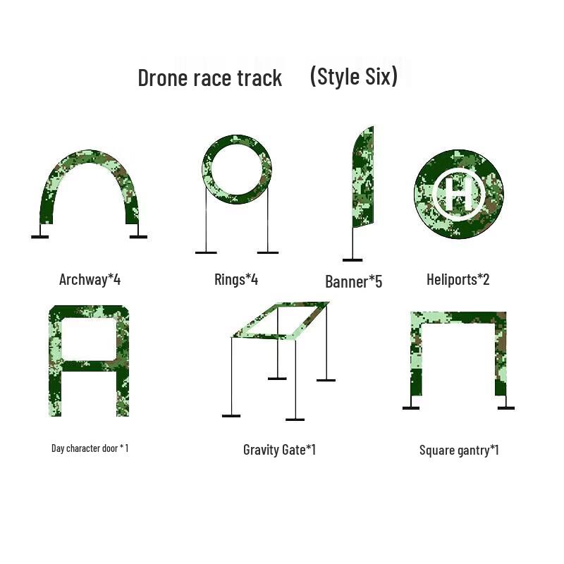 Shiyi FPV Drone Racing Obstacle Course Equipment