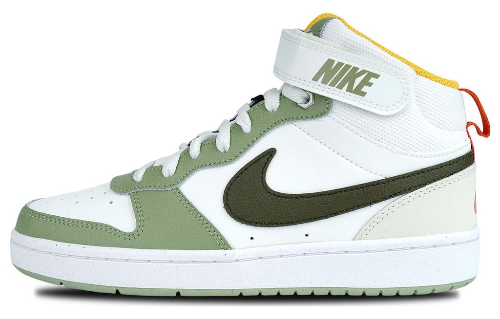 Nike Кроссовки Court Borough Mid Off White Green GS FV3649-171