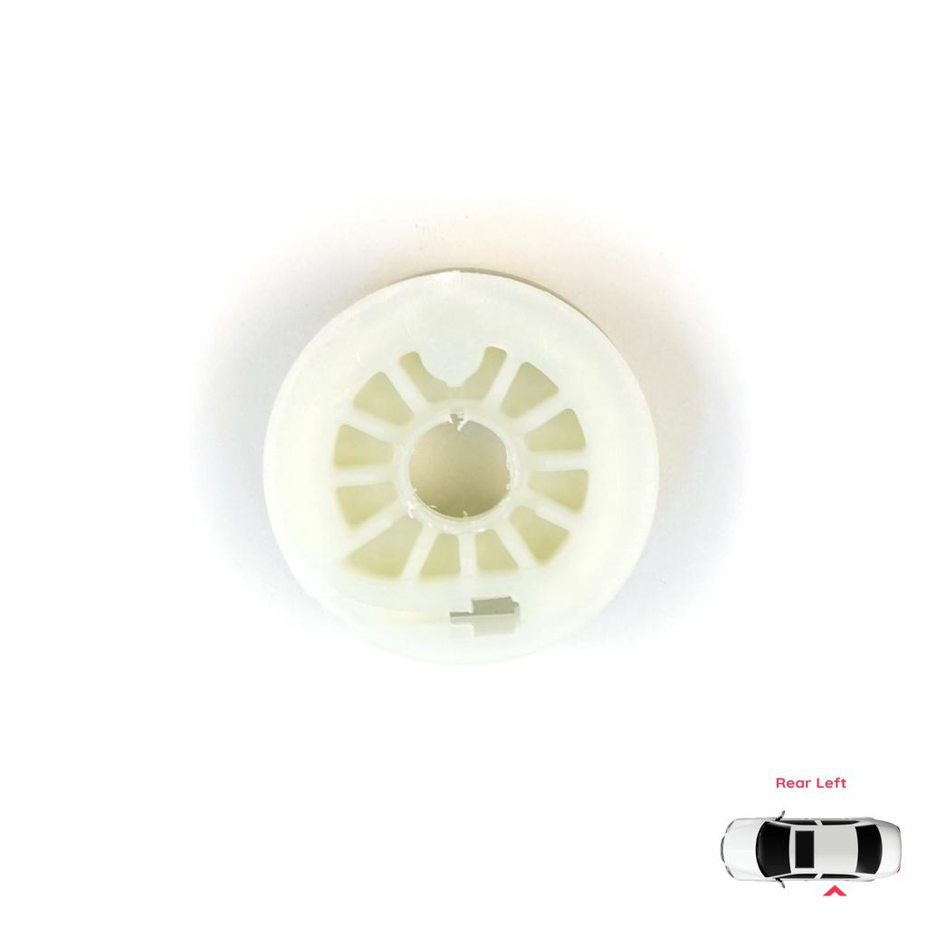V1BWR5222 Window Regulator Repair Cable Roll Gear Reel Wheel Pulley Rear Left Door for Kia Ceed Cee'd MK2 JD 2012-2018 5-Door 83450A2010