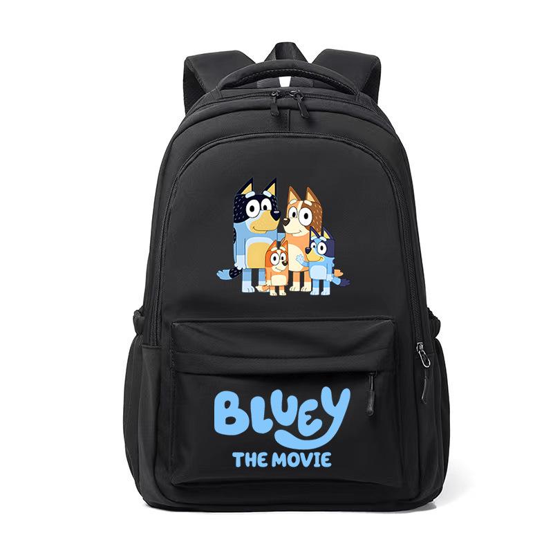 Забавный мультяшный рюкзак в стиле Bluey College, школьный рюкзак для отдыха, снижающий нагрузку на ученика