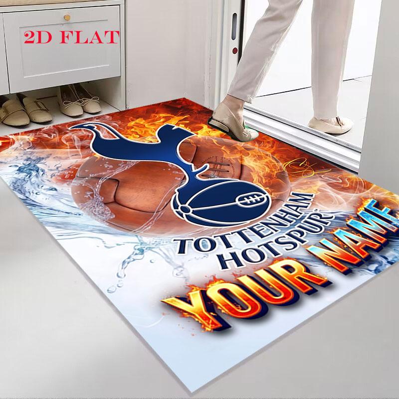 Ковер Tottenham Hotspur для гостиной, спальни, дома, украшение дивана, нескользящий коврик для игр детей