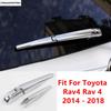 Для Toyota Rav4 Rav 4 2014 - 2018 Автомобильный Задний Стеклоочиститель Дворник Рычаг Щетка Накладка Молдинг Покрытие Отделка ABS Хромированные Аксессуары