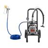 Diaphragm Airless Paint Sprayer, 1800 W Efficient Cart Airless Paint Sprayer, 3300 psi High Pressure, with Extension Pole, Cleaning Needle and Brush,