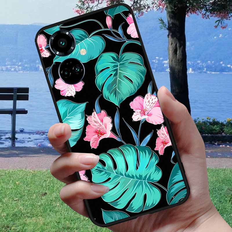 Чехол для Tecno Camon 19 Camon19 Neo 3D Рельефный Тисненый Чехол для Телефона Для Tecno Camon 19 Pro 4G 5G Neo Мягкий Силикон Мультяшный