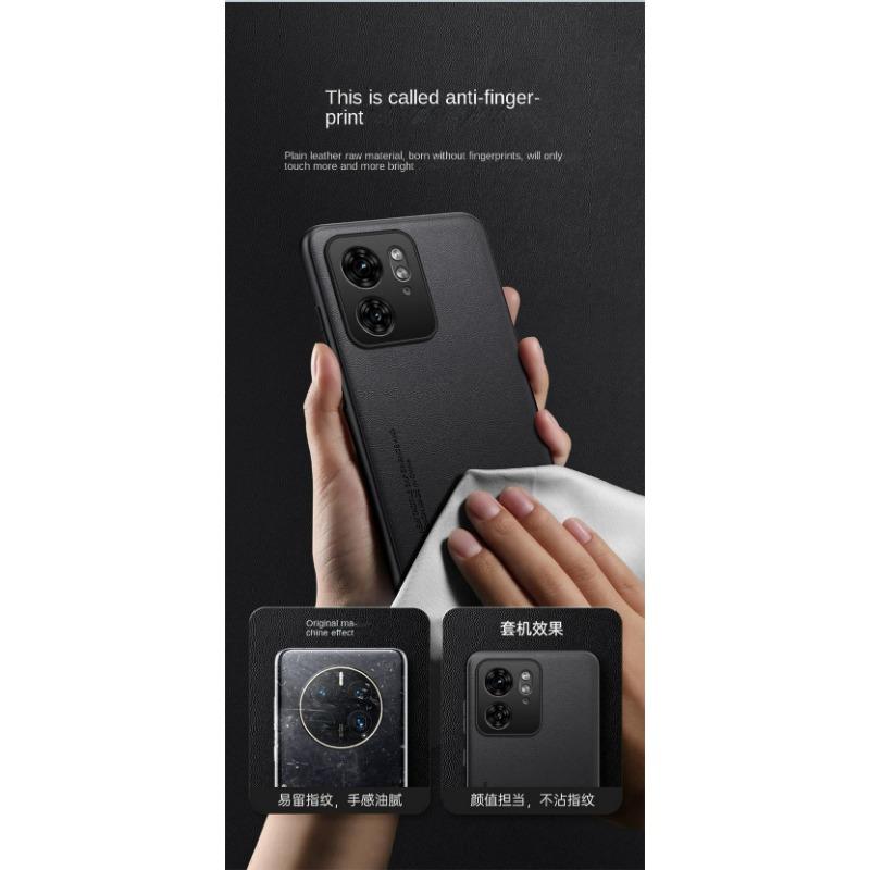 Plain Leather Case For Moto Edge 40 30 Ultra 30 Fusion Motorola G60S G60 G30 G20 G10 Luxury Hybrid Hard Phone Cover Fundas