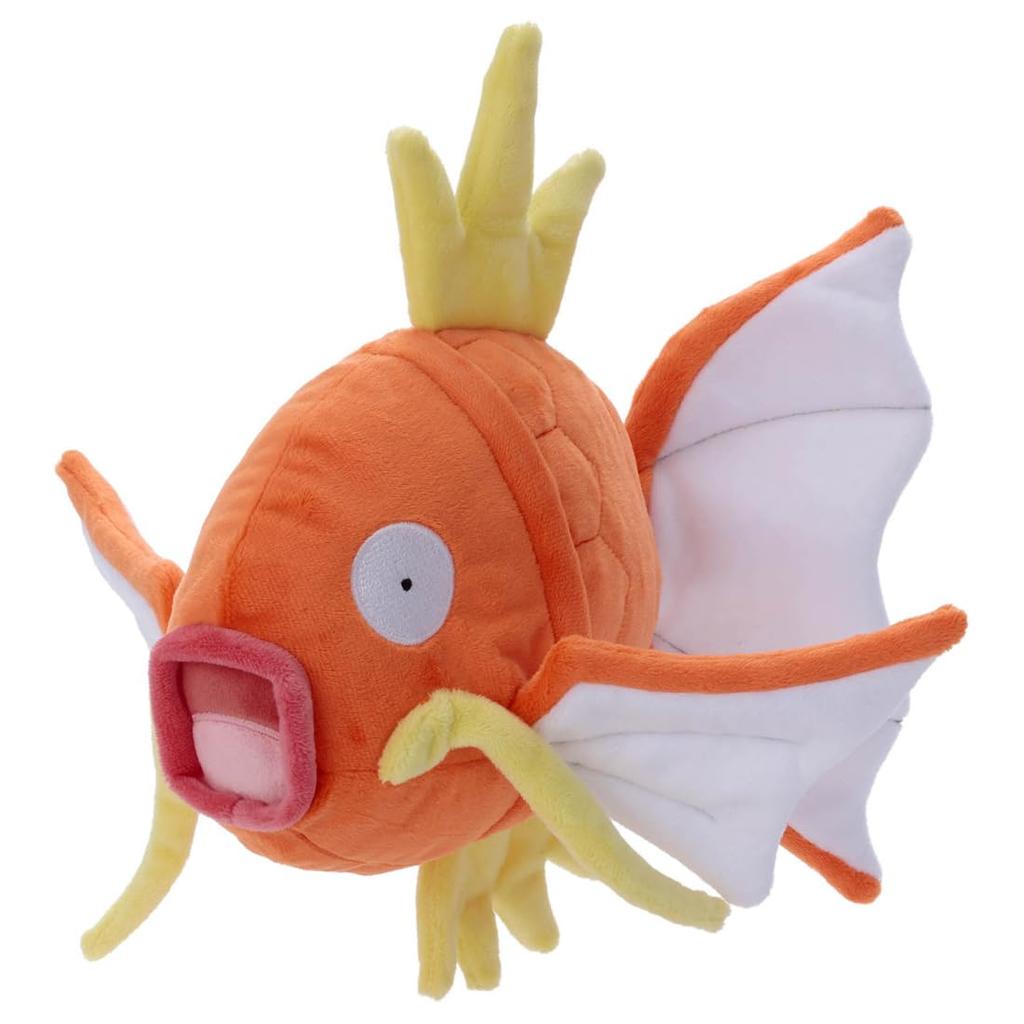 Takara Tomy Arts (TAKARATOMY A.R.T.S) Pokémon Pyokorin Magikarp Plush Toy, Approximately 23cm Tall