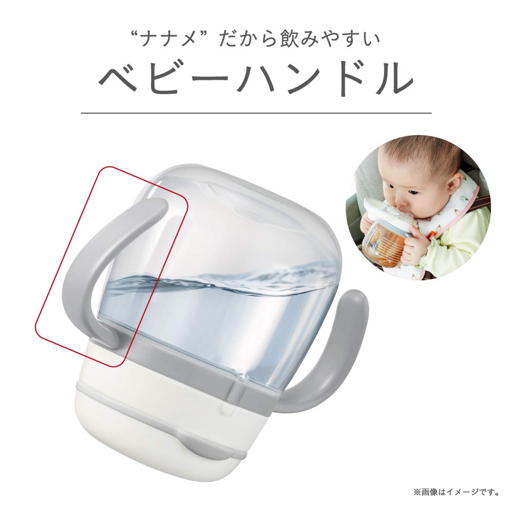 Combi Rakumug Первая трубочка Морской синий 240мл (х 1)