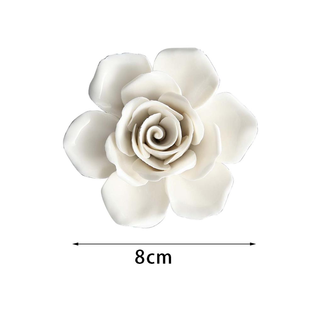 Подвесная стена 3D керамический цветок настенный декор искусственный цветок для офиса дома керамические цветы ручной работы скульптура подвесной декор