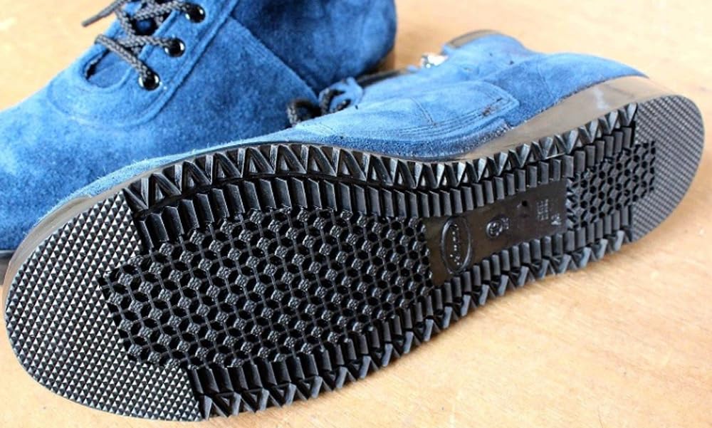 Tsubaki Модель Safety Velor Zipper Mid CHS29 JIS Сделано в см Обувь, Шнуровка, В комплекте, Длина, Стандартная, Япония, Синий, 27.0